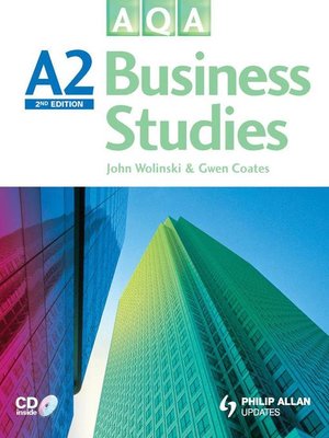 cover image of AQA A2 Business Studies textbook